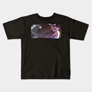 Godzilla vs. Evangelion Kids T-Shirt